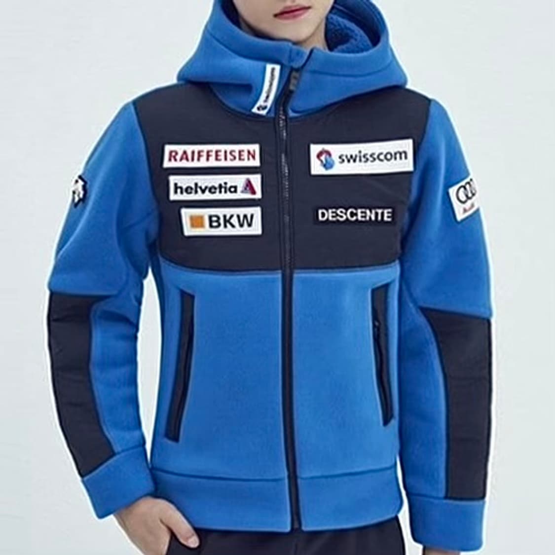 [S] Descente 데상트 스키 아우디 후리스 집업 자켓 상품이미지4