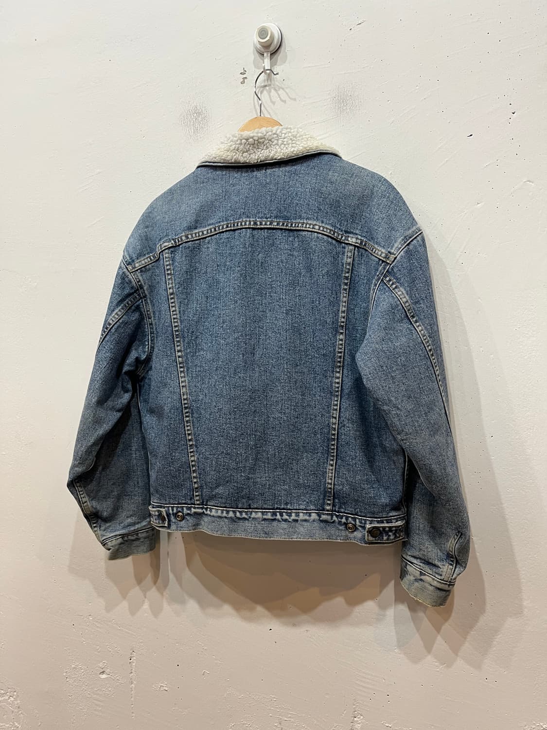 90s 리바이스 쉐르파 데님 자켓 Made in USA 상품이미지8