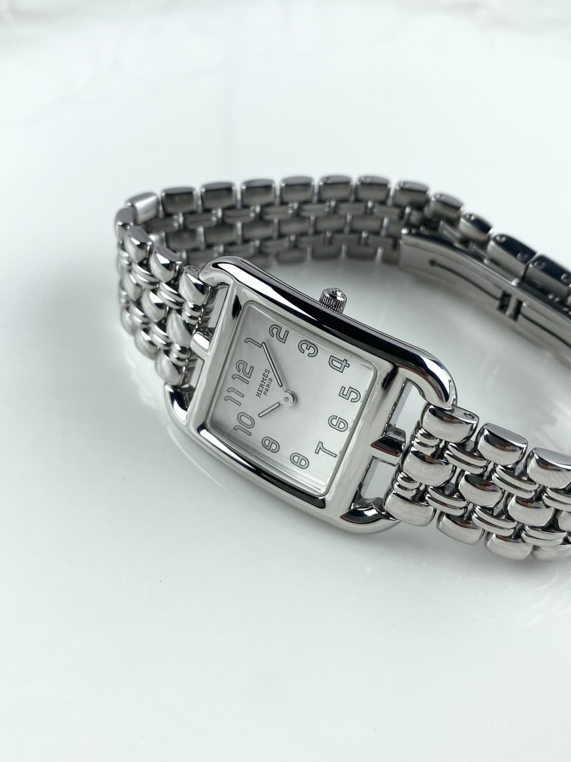  [FULL SET] HERMES cape cod steel watch 상품이미지1