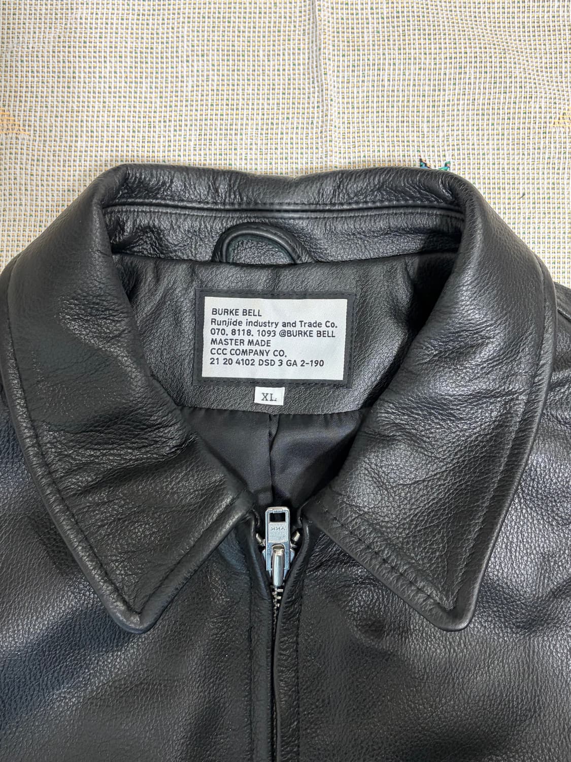 Cow leather rider jacket / 소가죽 라이더 자켓 상품이미지4