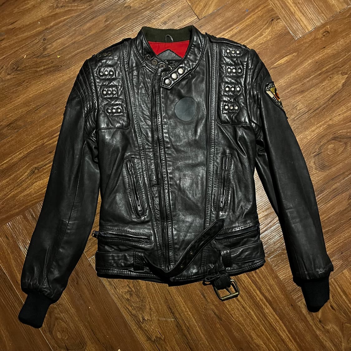 Harley Custom Rider Leather Jacket 상품이미지2