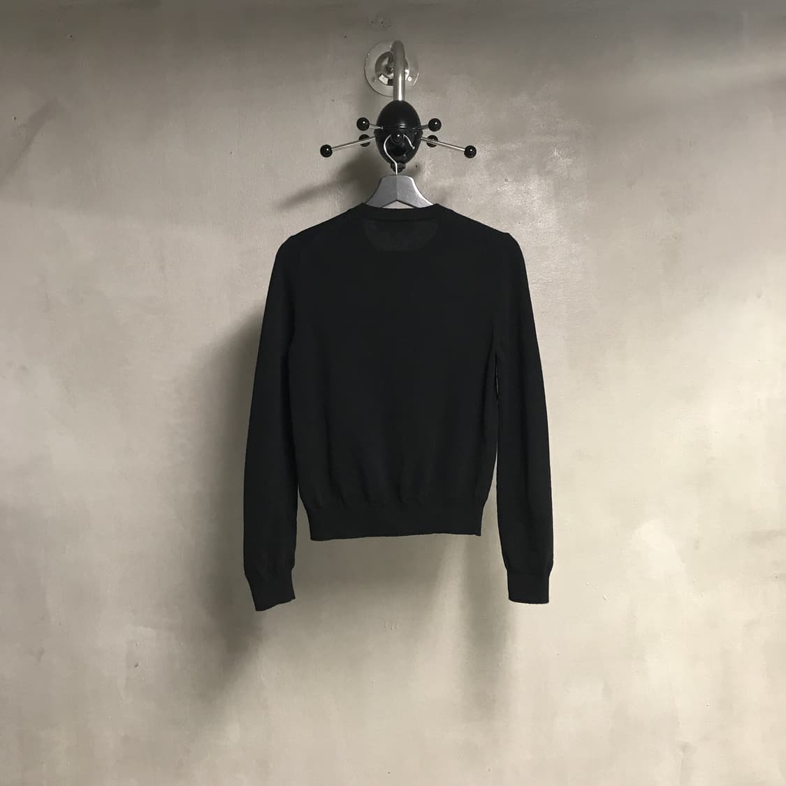 꼼데가르송 더블 와펜 가디건 블랙 M(W) 상품이미지6