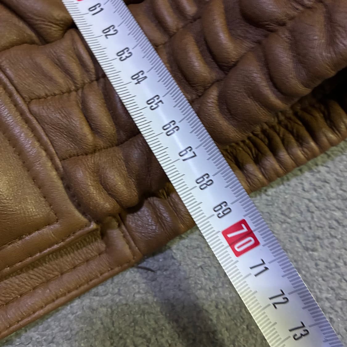 빈티지 양가죽 퍼 자켓 100 상품이미지8