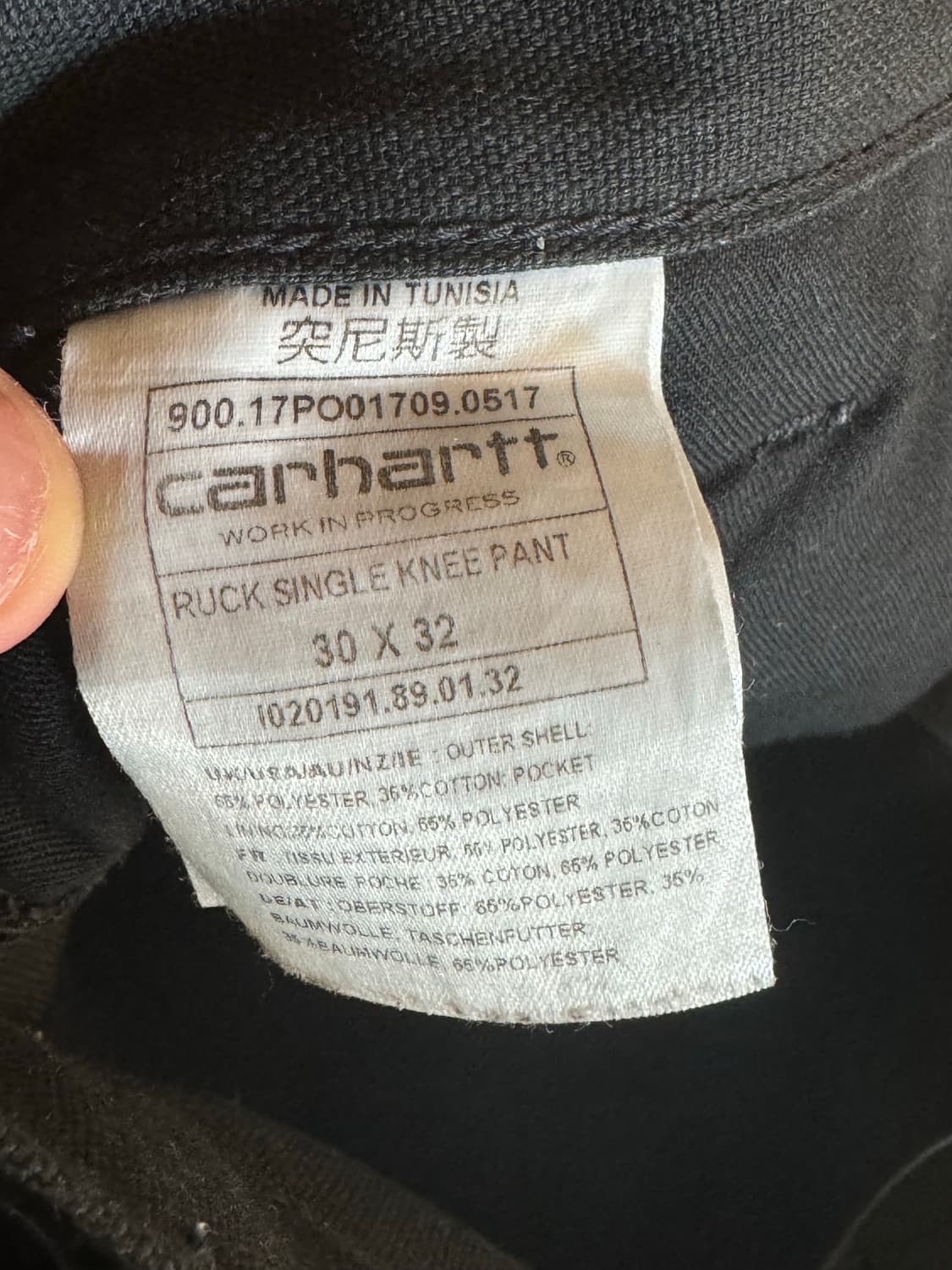 칼하트 WIP 카고팬츠(30) 상품이미지4