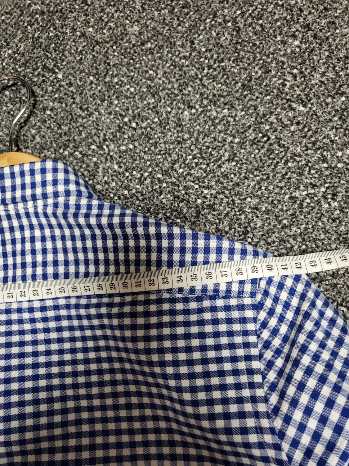 폴로셔츠 여성 깅엄체크셔츠 상품이미지9