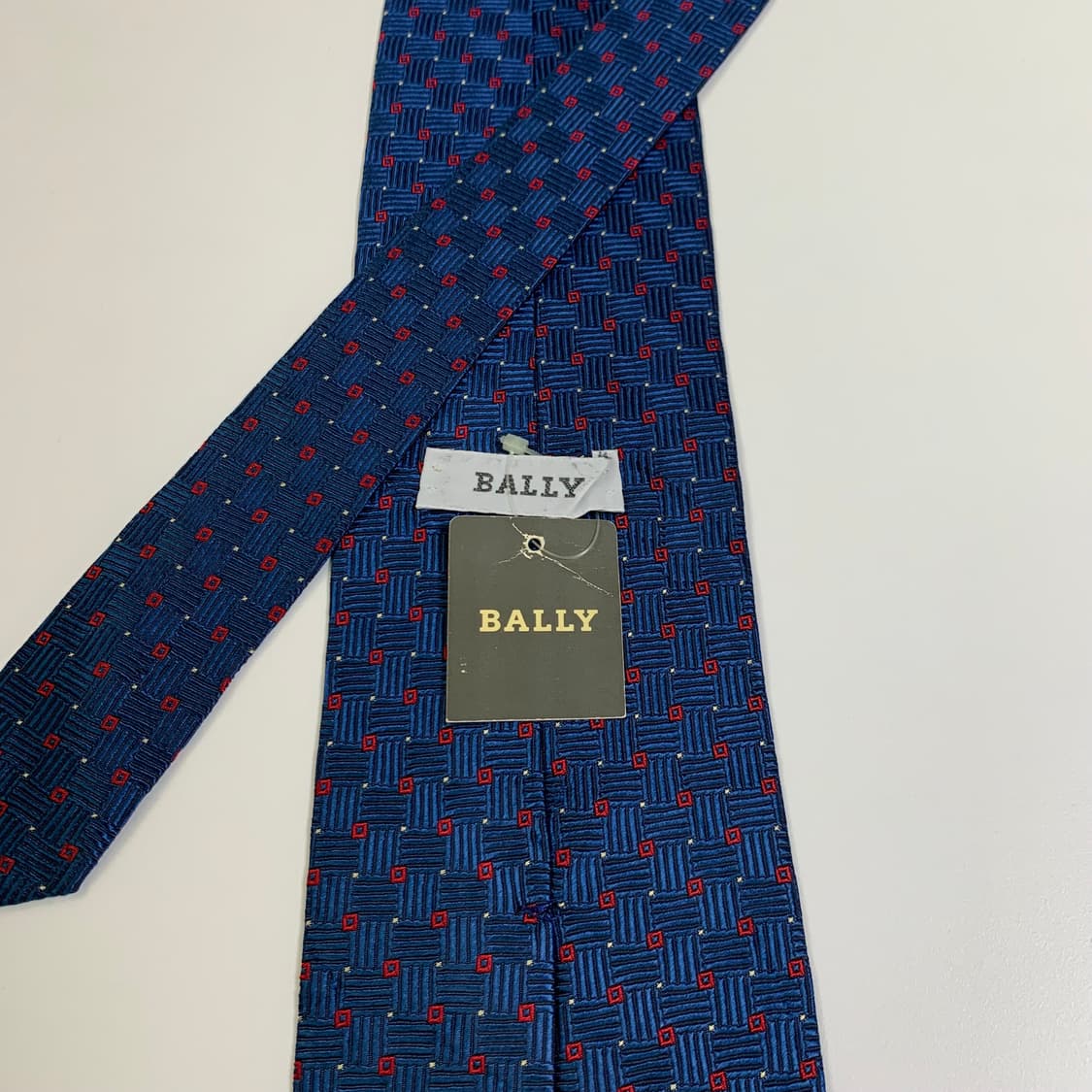 발리(BALLY) 택 달린 미사용품 빈티지넥타이 명품 100실크 상품이미지5