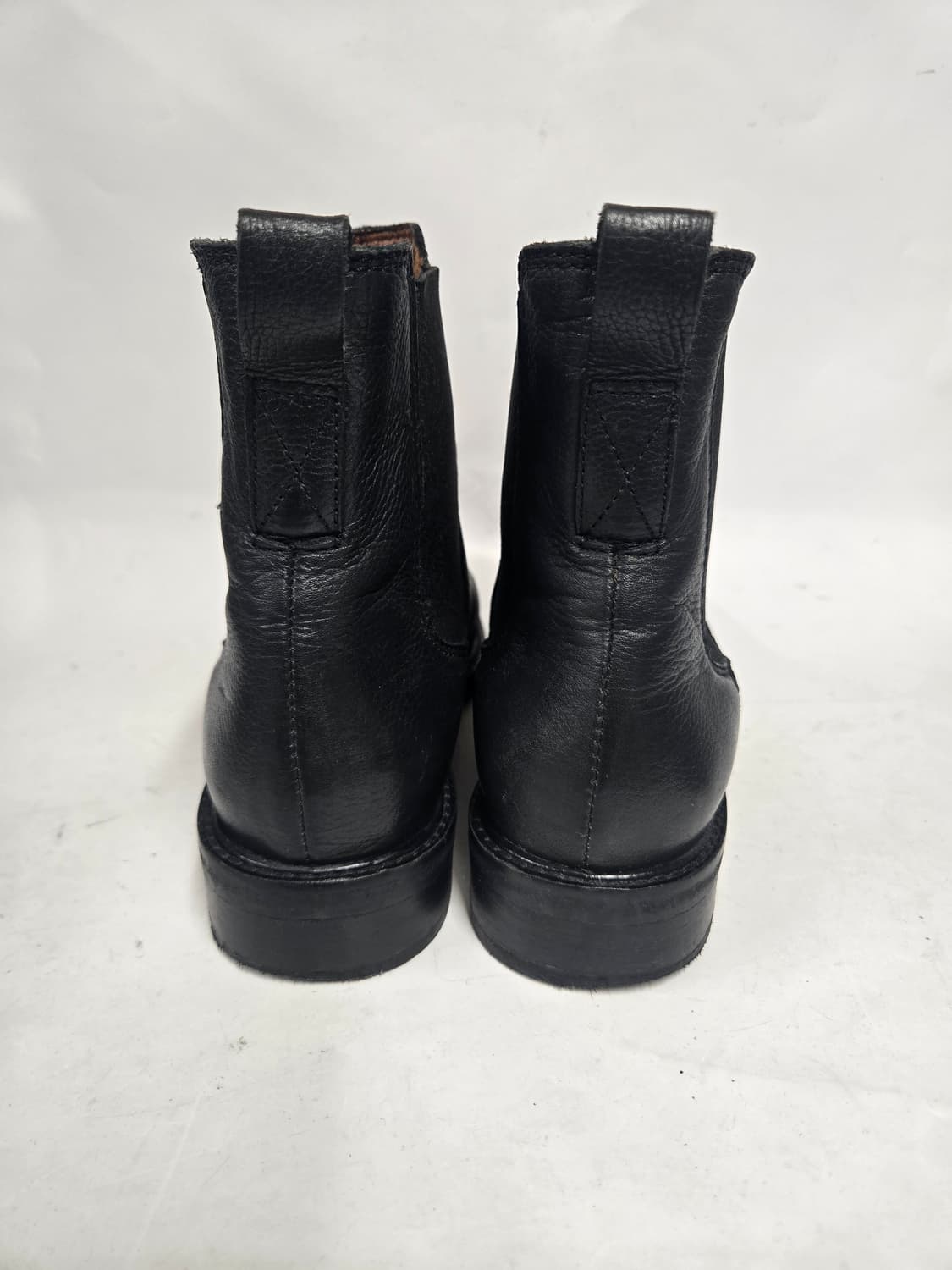 H&M 레더 블랙 첼시 부츠 240mm 상품이미지4