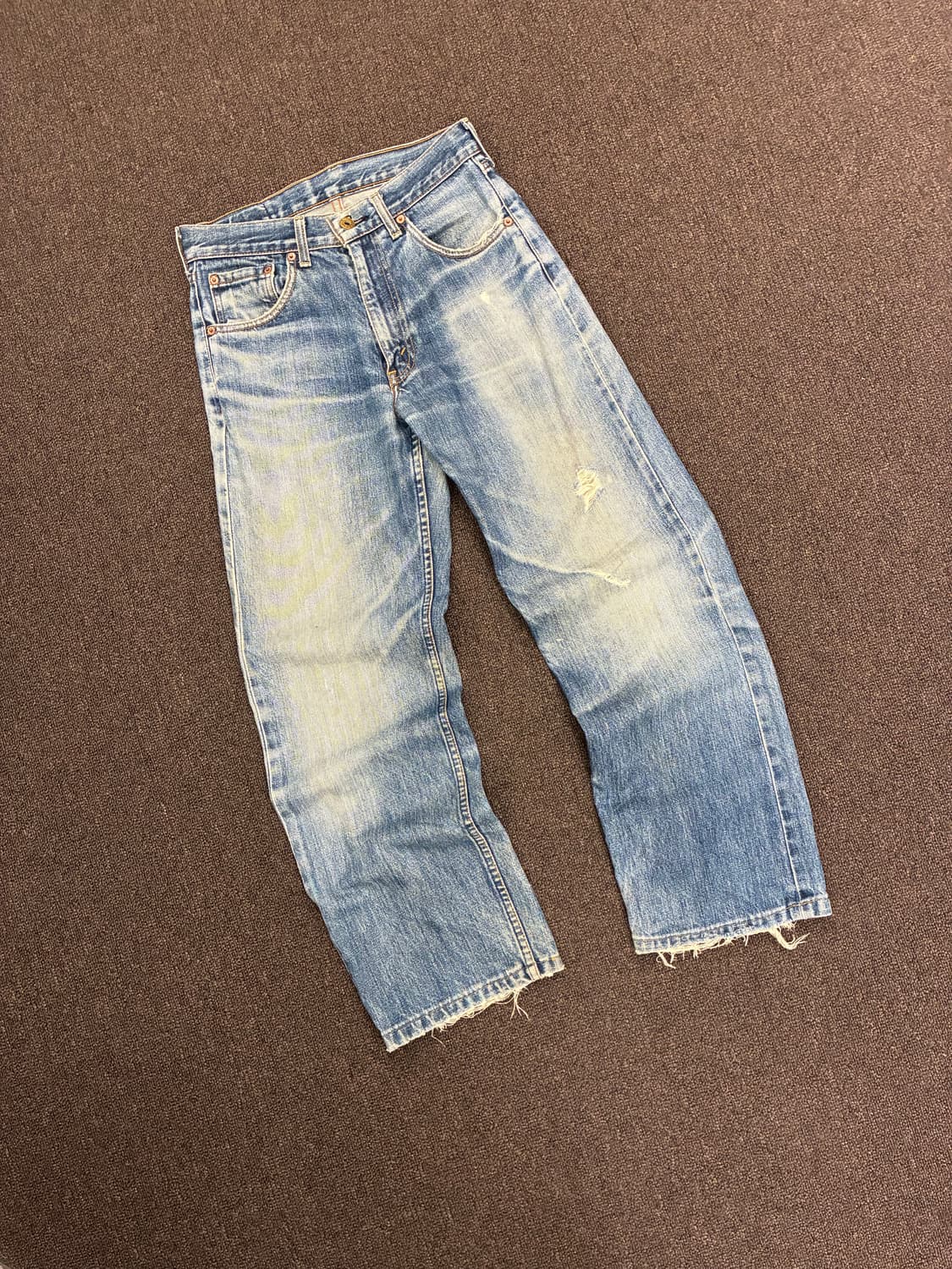 27)리바이스 503 빈티지 데미지 데님팬츠 상품이미지3