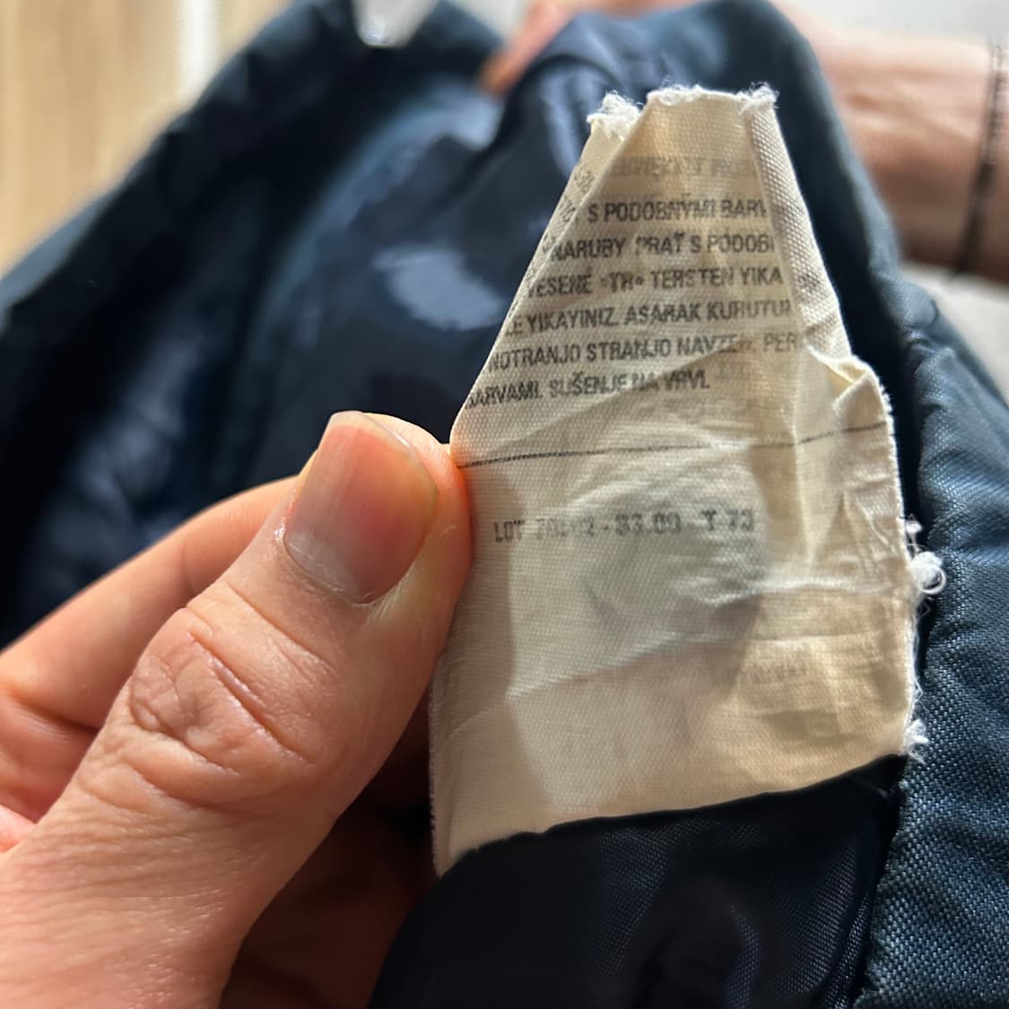 리바이스 레드탭 네이비 덱자켓 패딩 L 상품이미지4