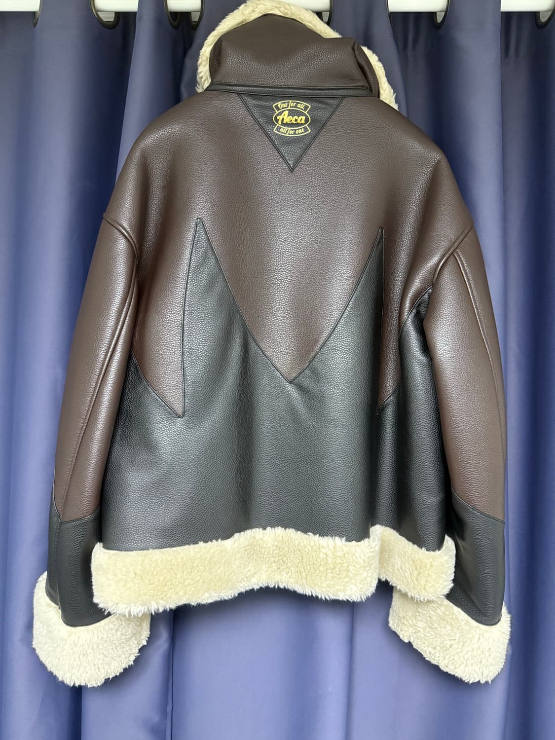 에이카화이트 무스탕 상품이미지3