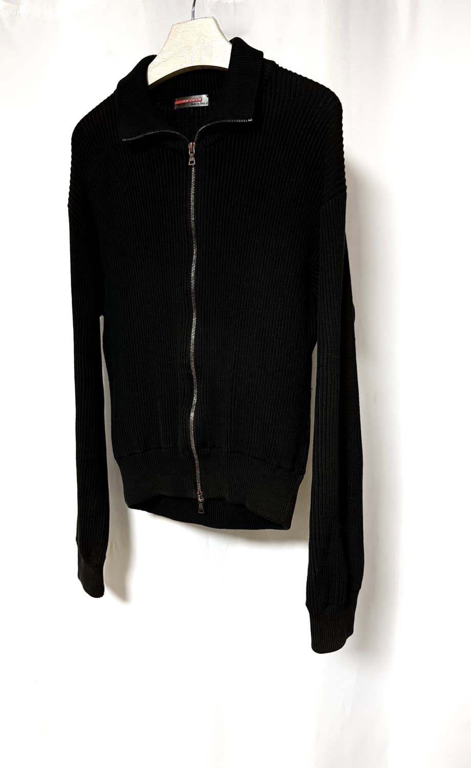 프라다 99s 빈티지 워시드 2way 니트 집업 상품이미지1