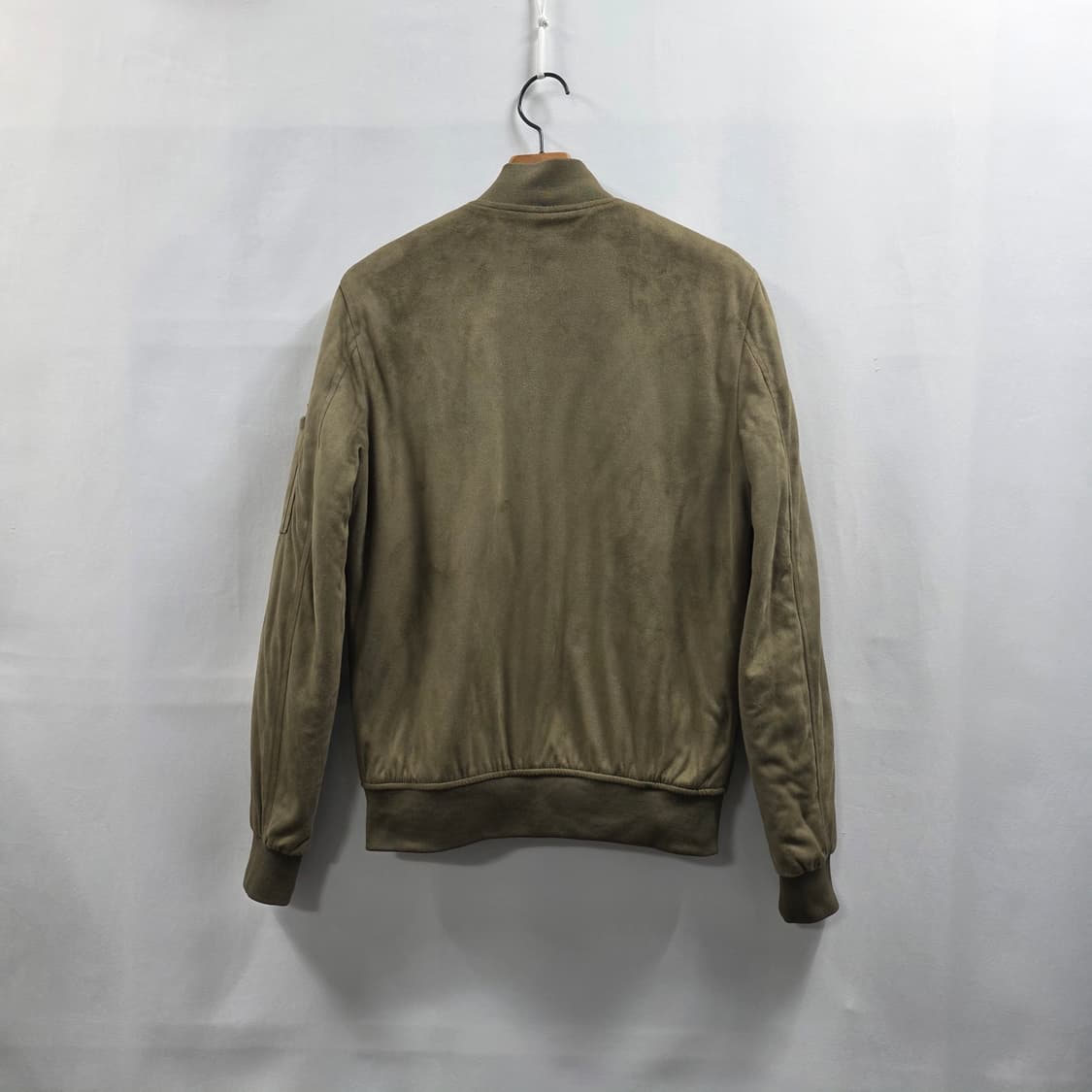 1041 자라맨 카키 스웨이드 터치 항공점퍼 / 남성 S / MA-1 스 상품이미지2