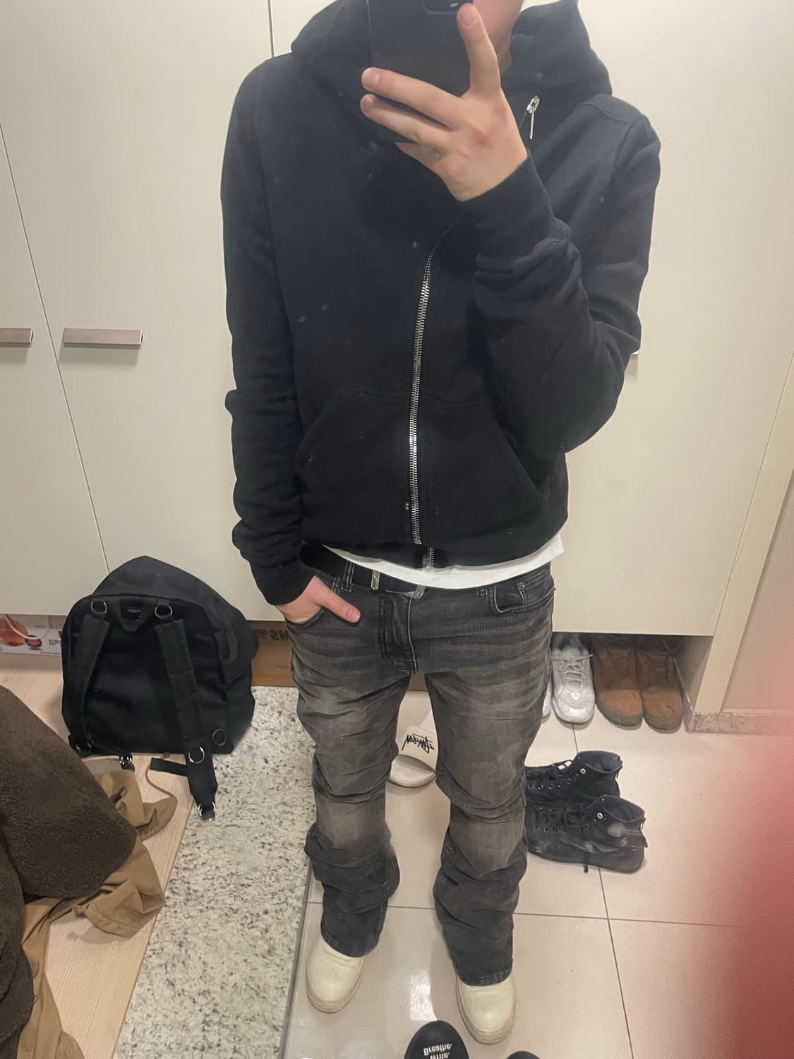 아워글라스 슬림 부츠컷 데님 1 상품이미지1