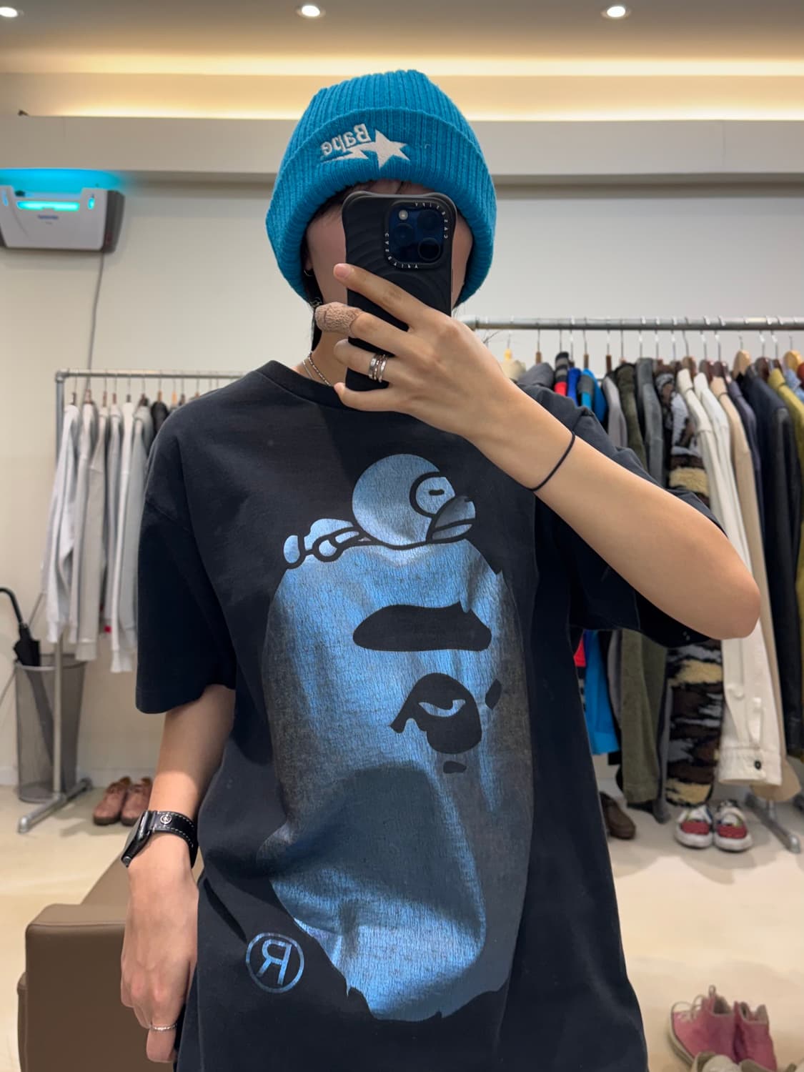 베이프 포일 마일로 온 빅 에이프 반팔 티셔츠 상품이미지7