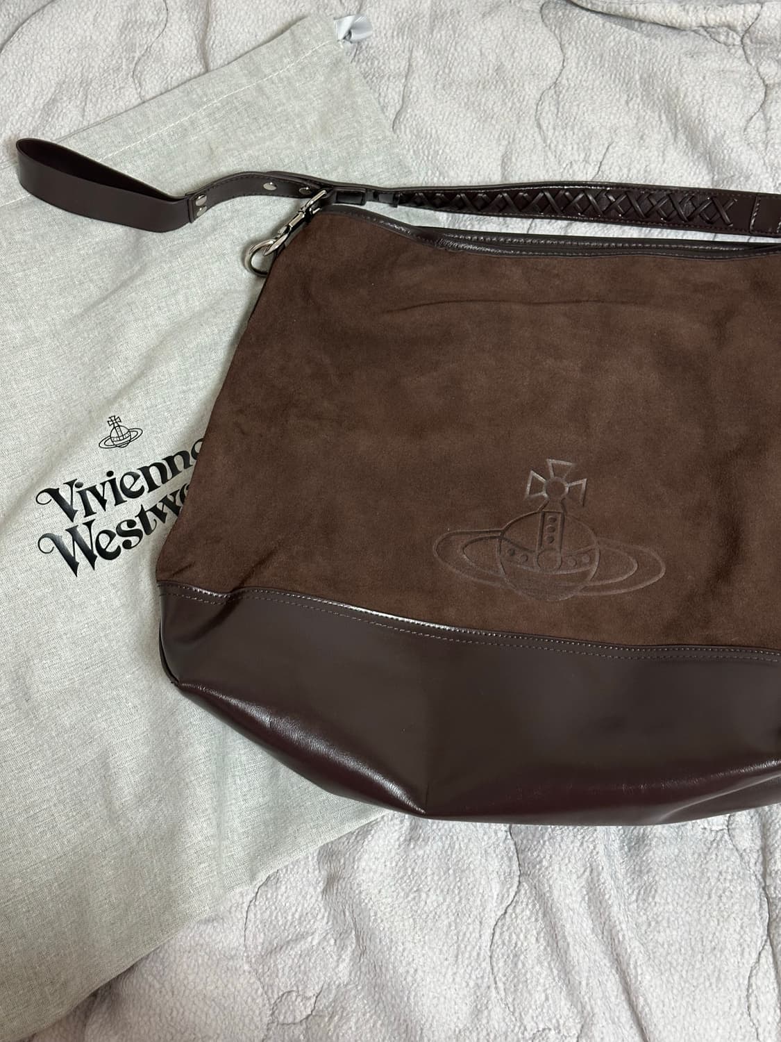 🖤 비비안 웨스트우드 낸시 호보백 브라운 🤎 상품이미지1