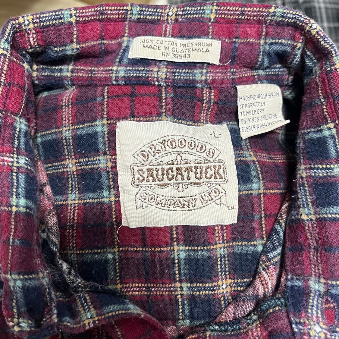 90s FLANNEL 플란넬 셔츠 상품이미지9