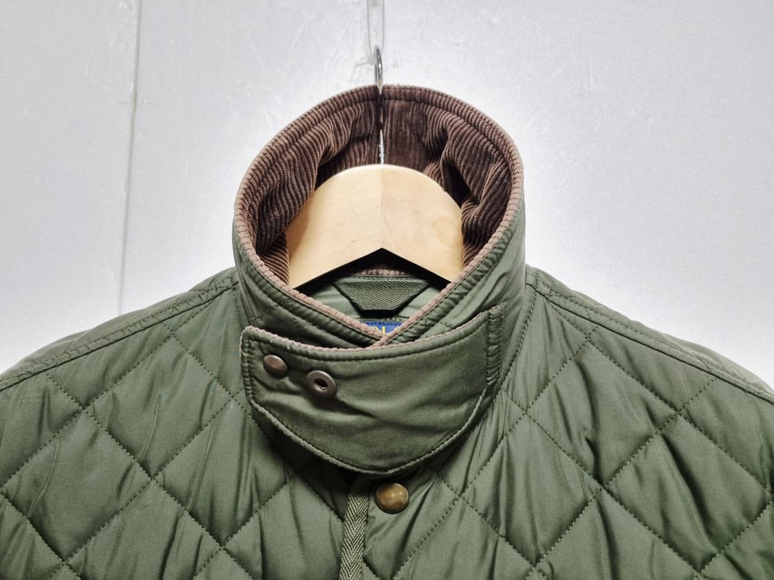 남성 폴로 카키 코듀로이 퀼팅 퀄팅 자켓 점퍼 상품이미지1