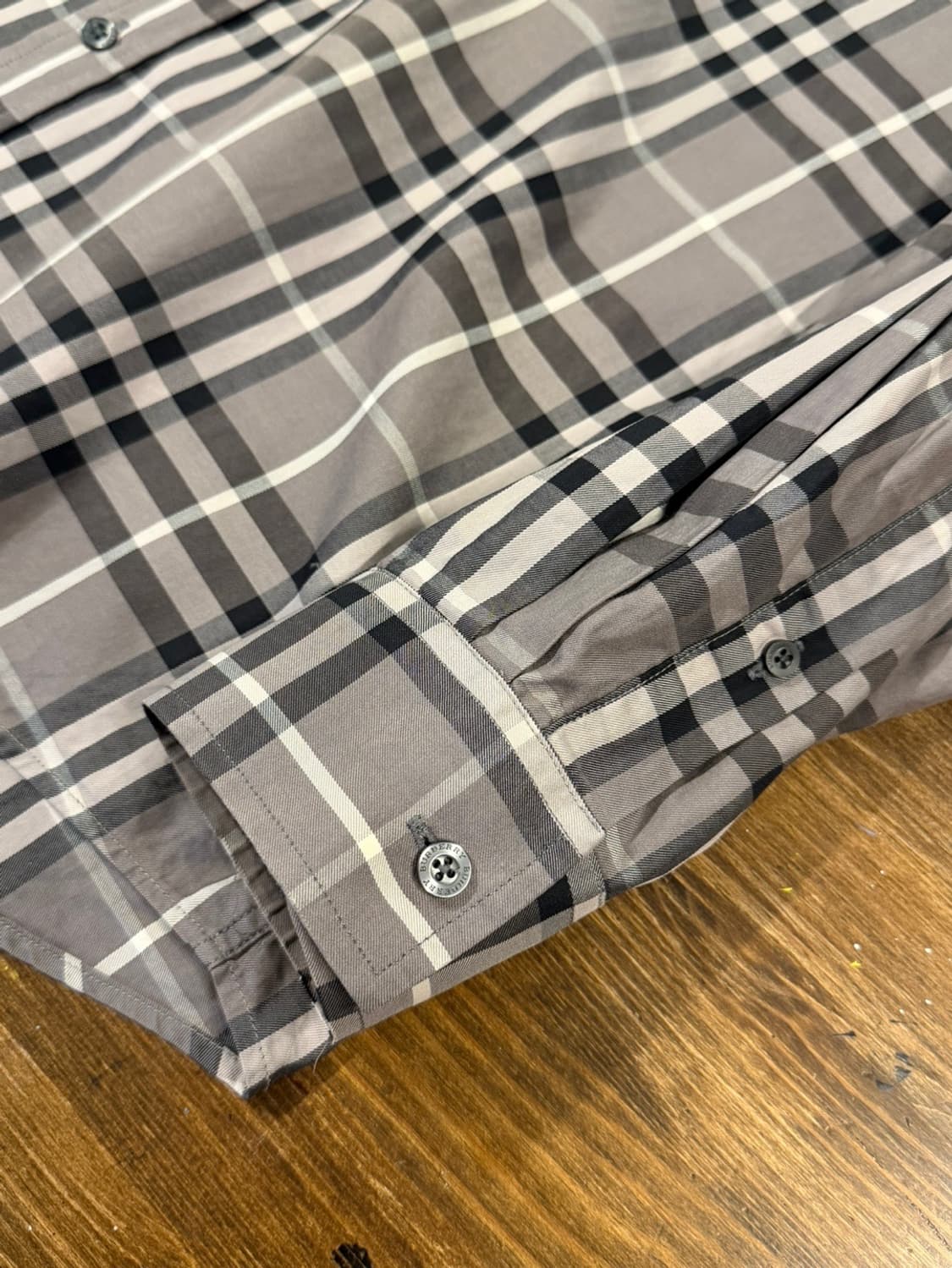 버버리 노바체크 버튼다운 셔츠 100 상품이미지10