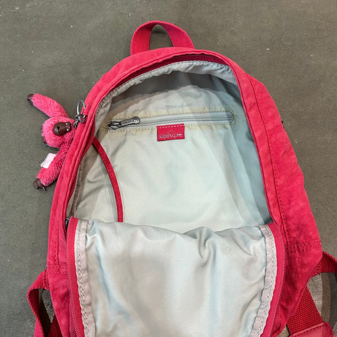 키플링 핑크 미니 백팩 상품이미지4