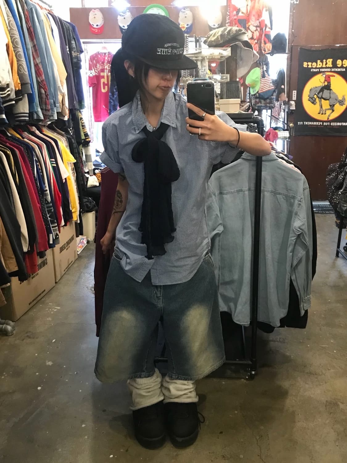 Supreme Check Pattern Shirt 상품이미지4