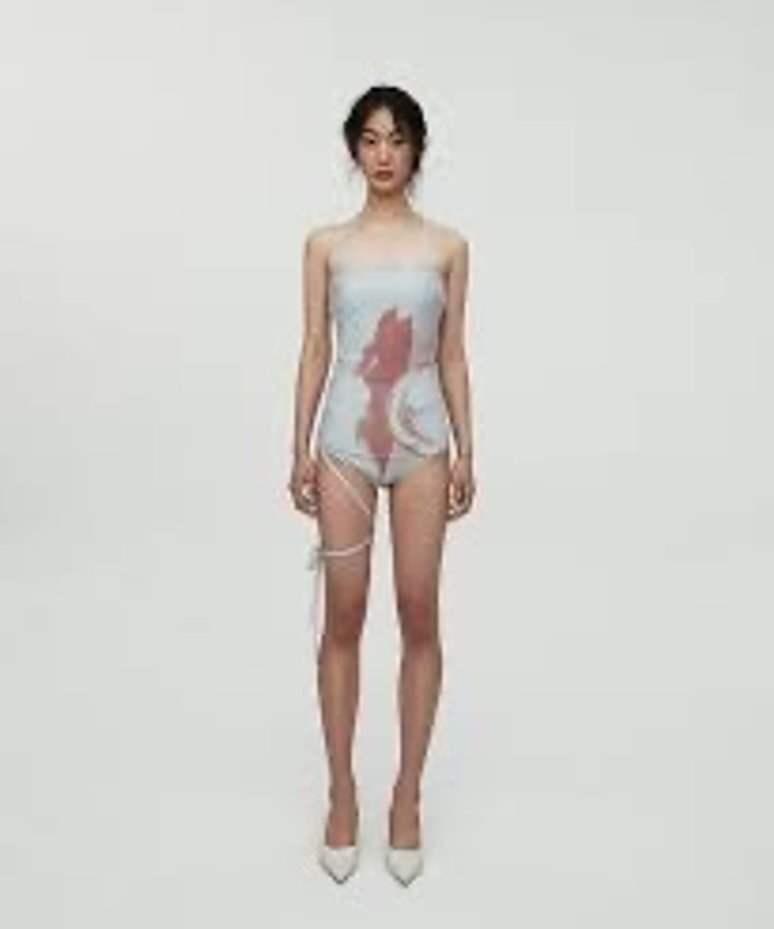 nache cosmic swim suit light gray 상품이미지2