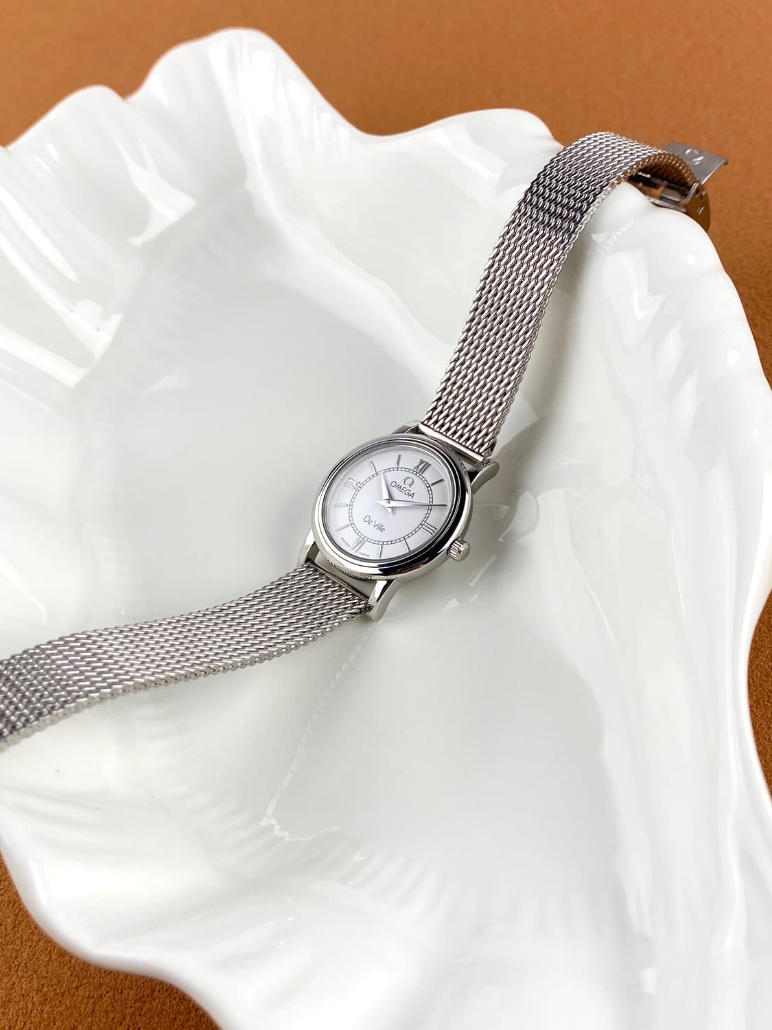 OMEGA Lady De Ville steel watch 상품이미지7