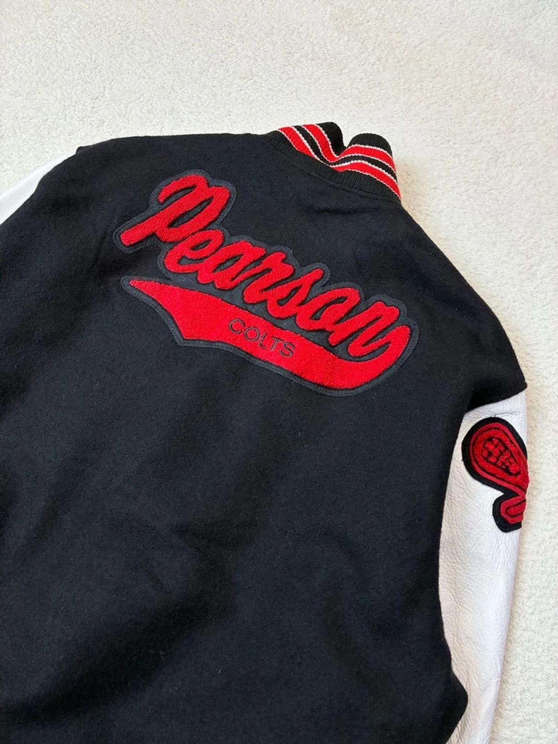 SALEM 00's USA 소가죽 바시티 자켓 PN6137    상품이미지7