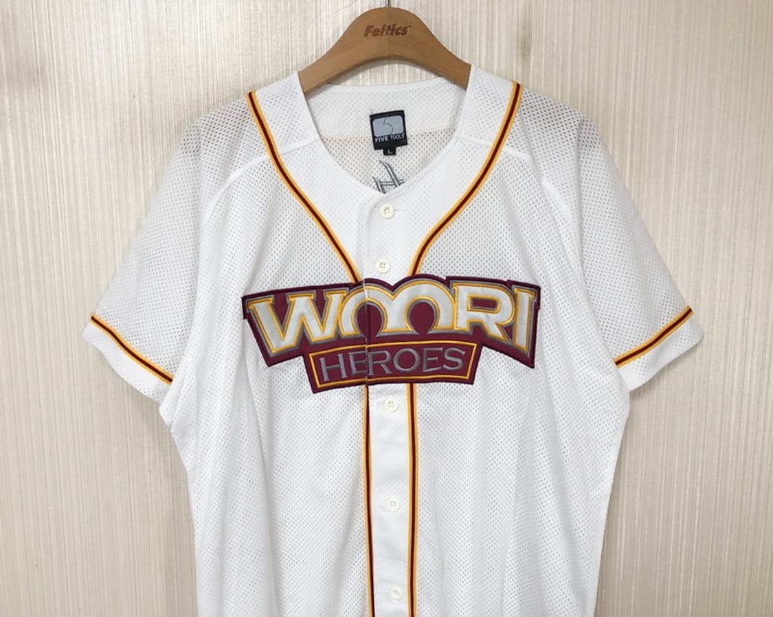 KBO 우리히어로즈 2008 창단유니폼/홈져지 L 상품이미지2