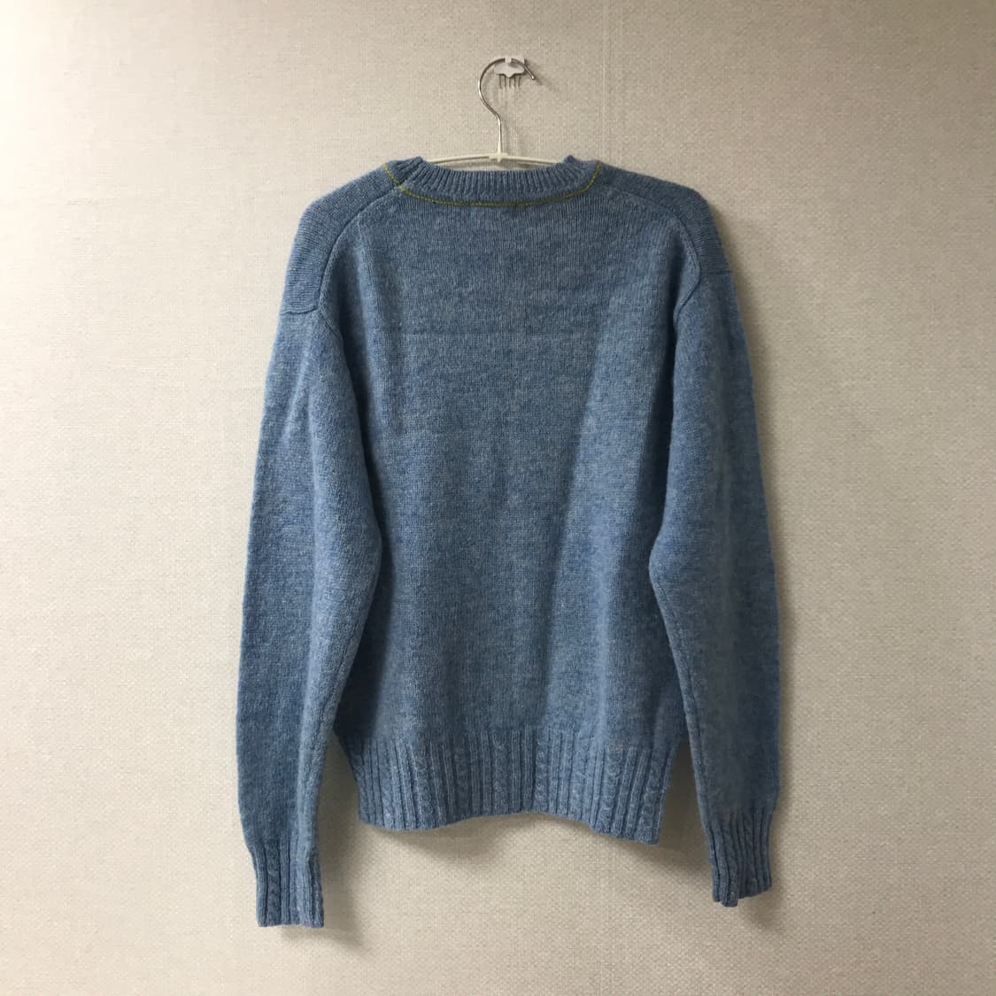 ATELIER SAB blue knit 블루 라운드 니트 상품이미지8