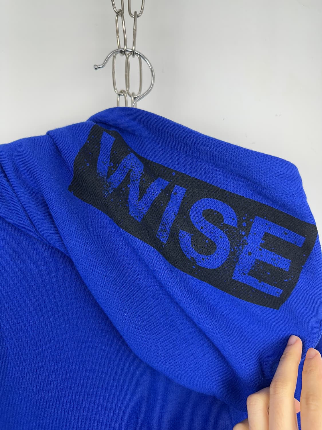 Saucy Cool punk cross lettering hoodie 상품이미지10