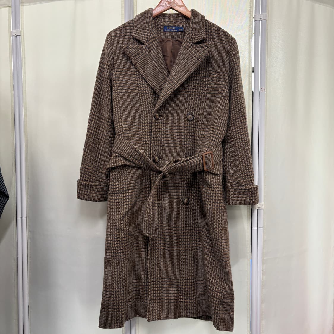 폴로 울 더블 벨트 코트  상품이미지4