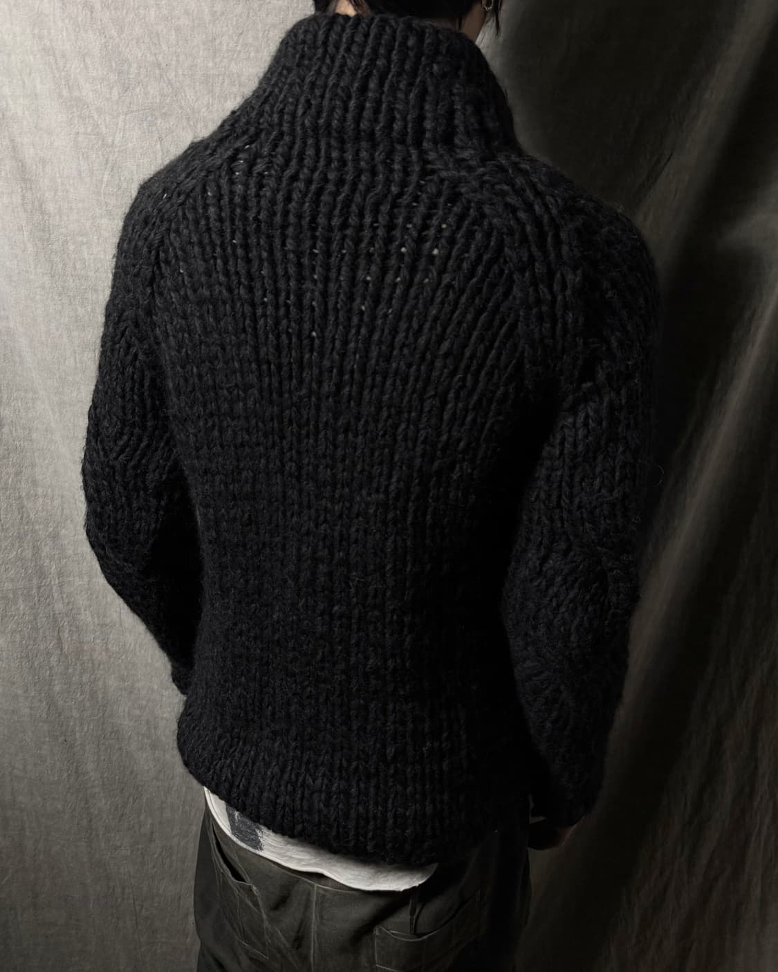 THE VIRIDI-ANNE High Neck Zip Cardigan   상품이미지7