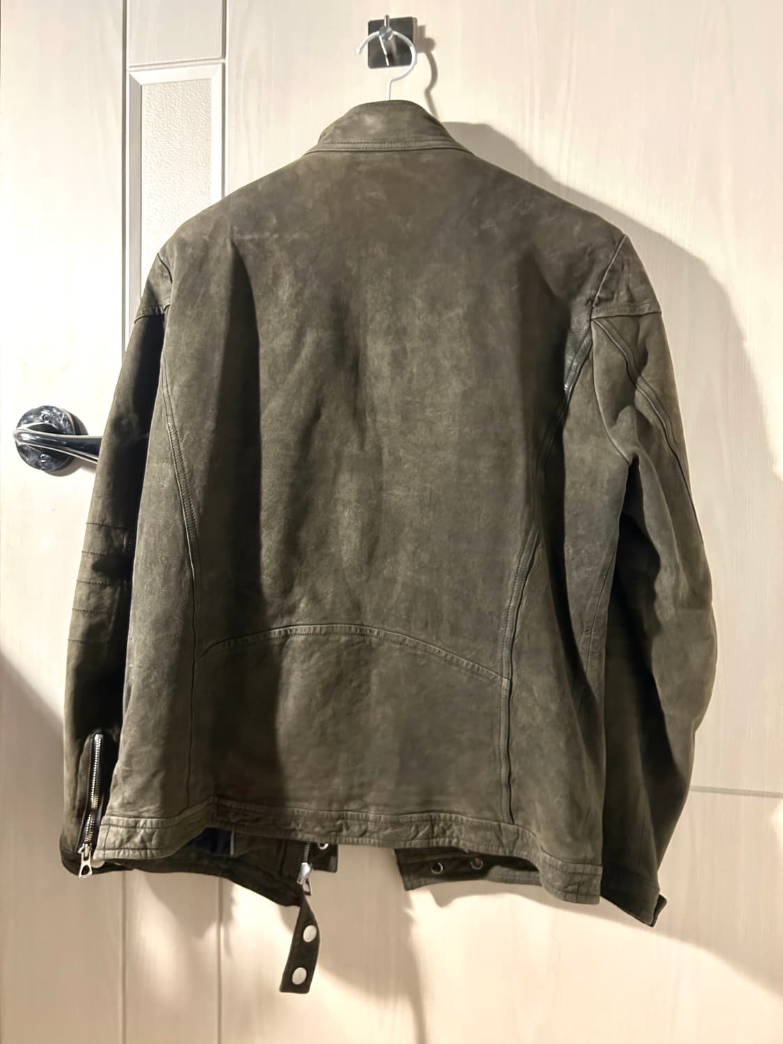 Series Sheep Skin Biker Jacket 상품이미지7