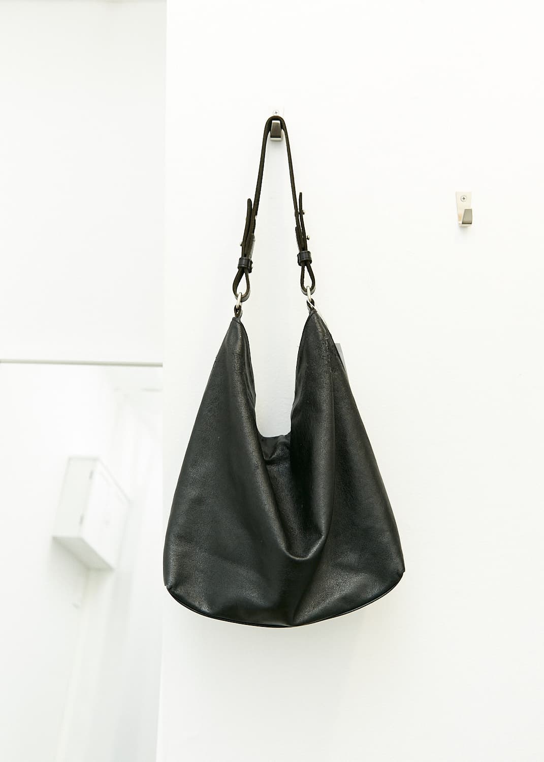Faux Leather Shoulder Bag 상품이미지4