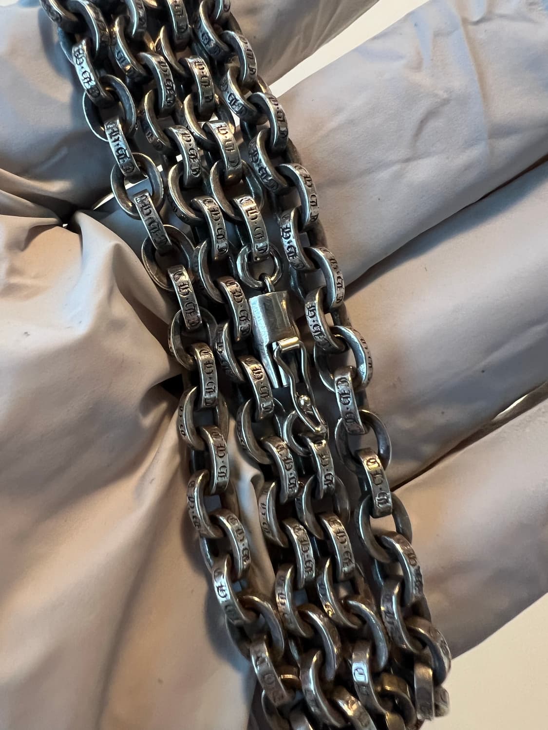 [20인치] 크롬하츠 페이퍼체인 스몰 체인 상품이미지3