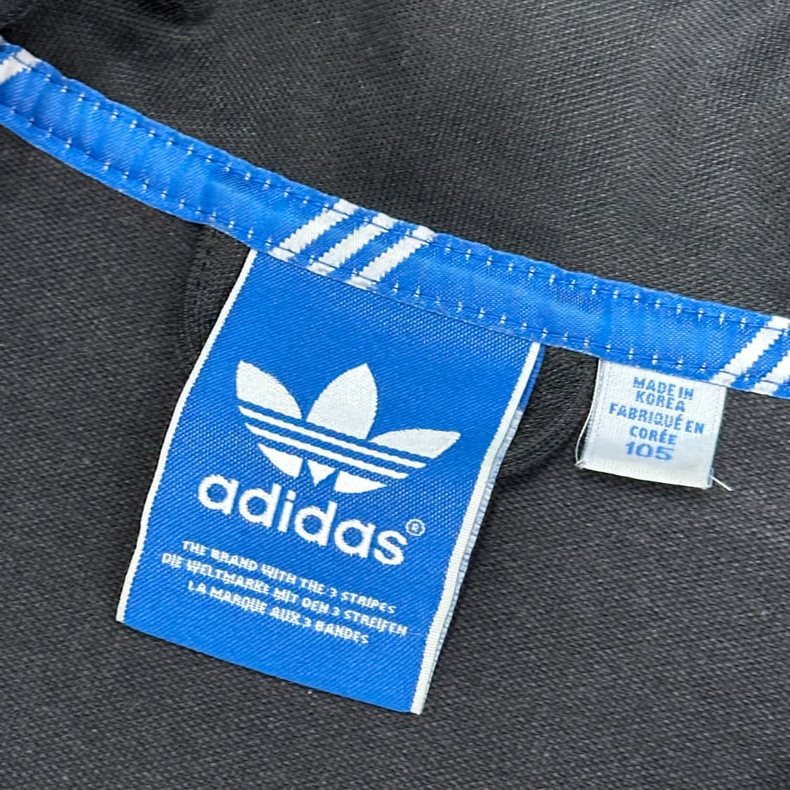 아디다스 빈티지 유로파 블랙 져지 105 상품이미지7