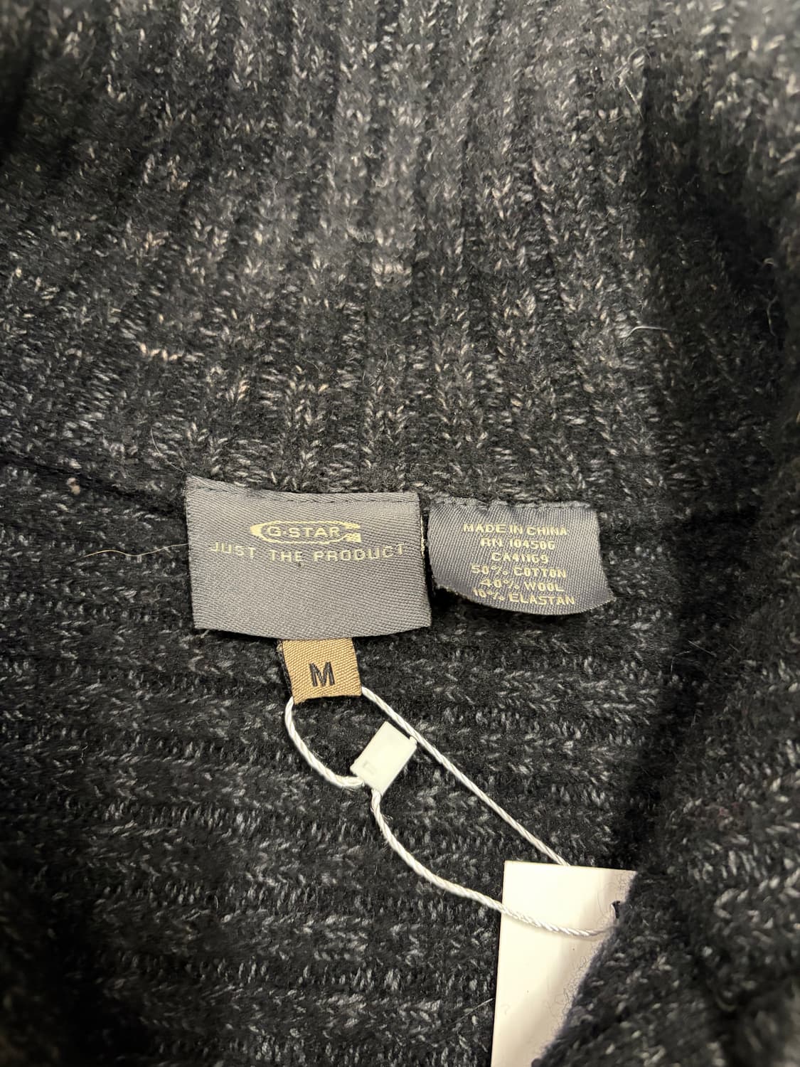 G-Star Raw 립드 니트 집업 자켓  상품이미지5