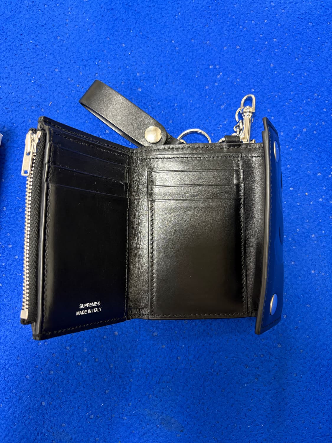 슈프림 레더 체인 월렛 상품이미지2