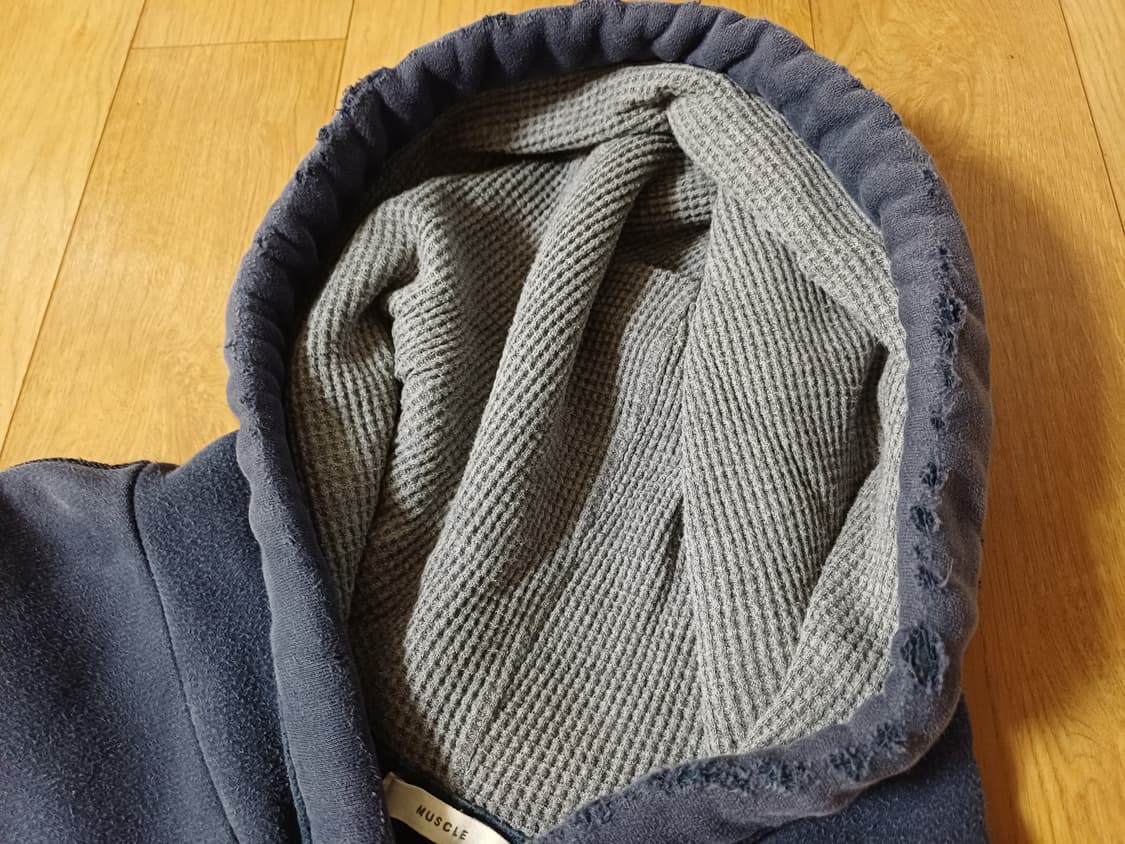 아베크롬비 빈티지워싱 네이비 후드집업 상품이미지4