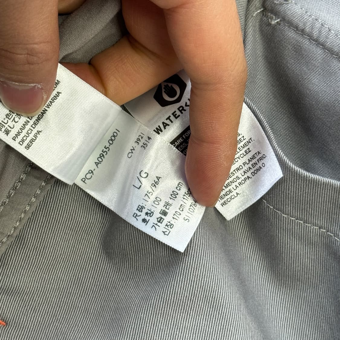 리바이스 배색 그레이 워크자켓 L 상품이미지9