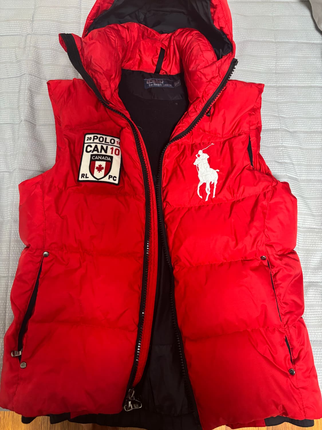 폴로 빅포니 조끼 패딩 상품이미지1