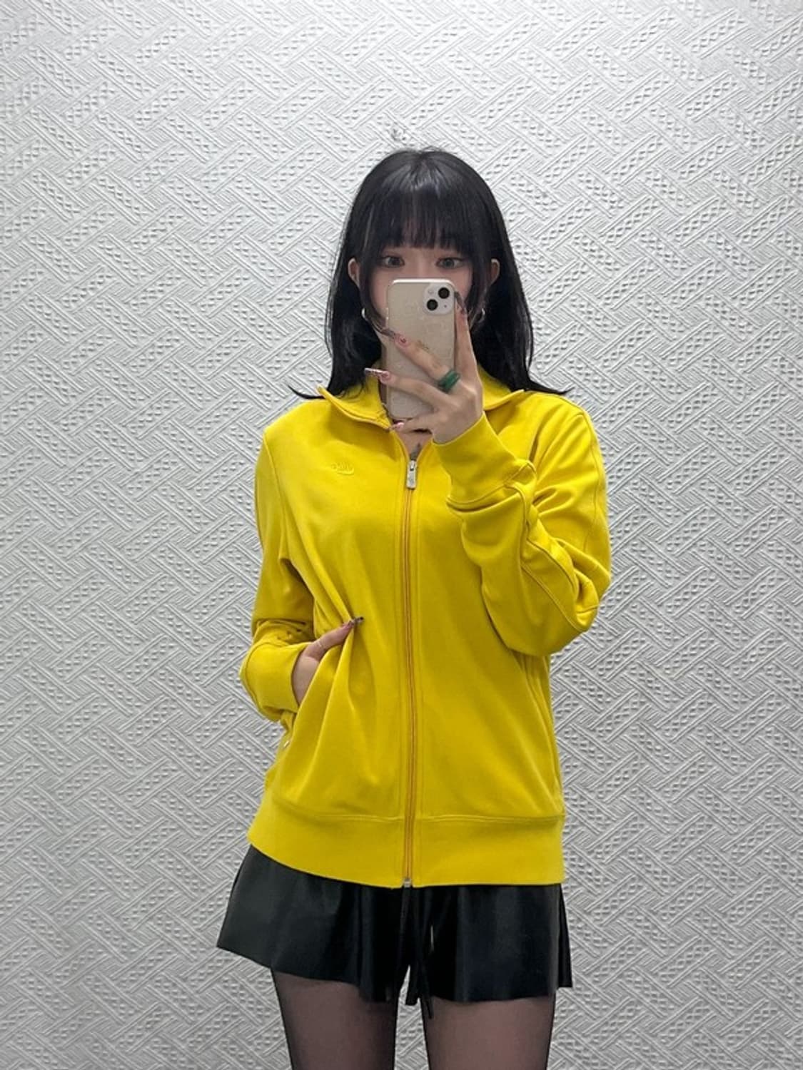 나이키 레트로 Y2K 90's 머스타드 져지 집업 L C11912 상품이미지1