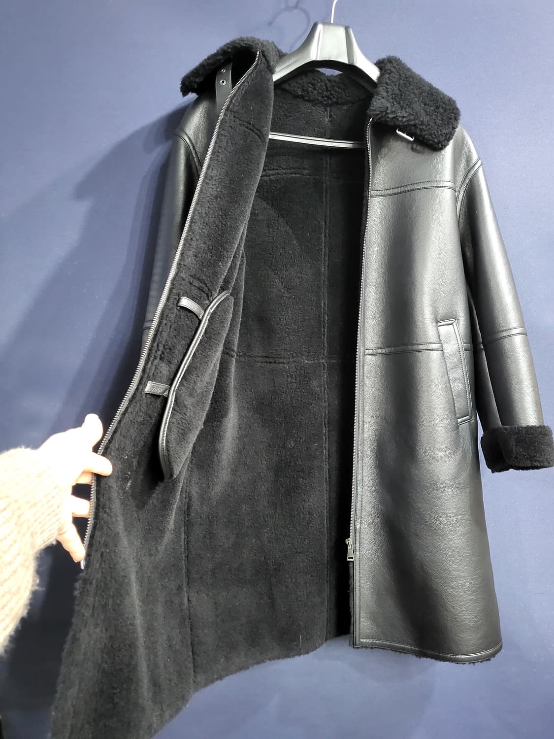 루나코어스 양모 무스탕 상품이미지5