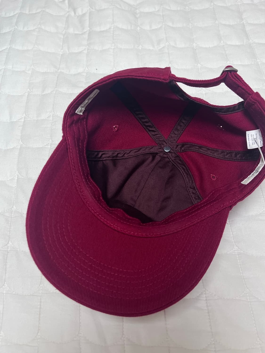 [L] 테프스토어즈 H 볼캡 레드 초판(Italy) 상품이미지2