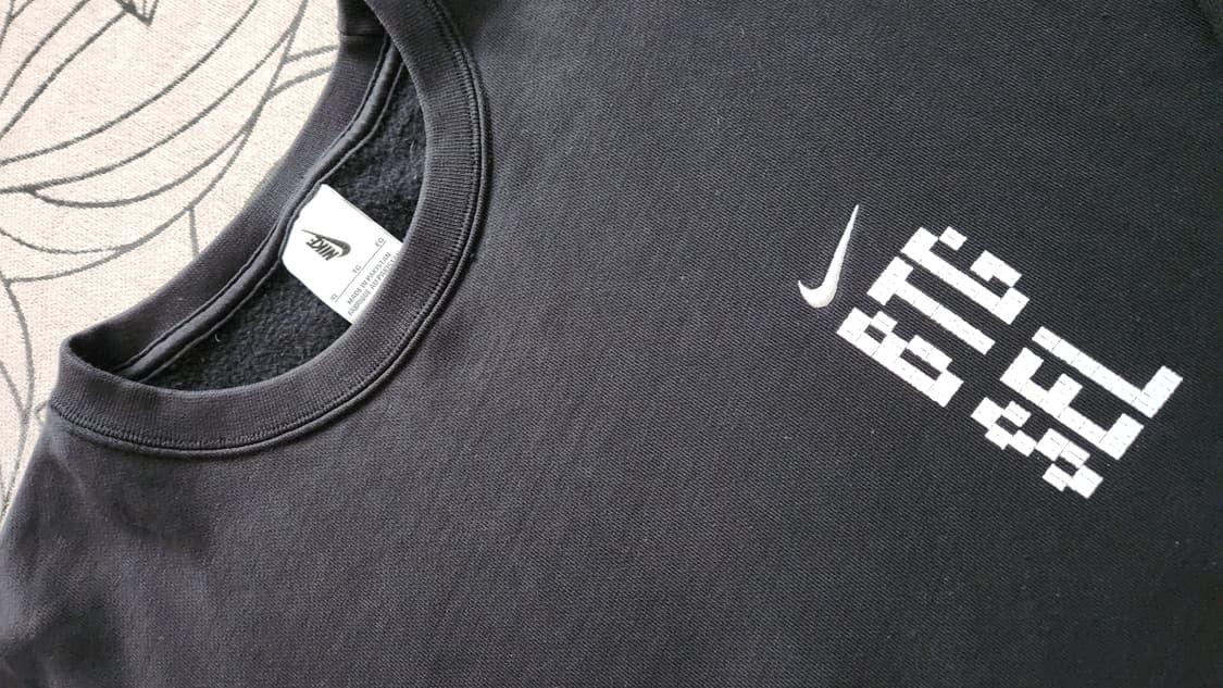 나이키 NRG BTG RUN 서울 맨투맨 블랙 XL 상품이미지3