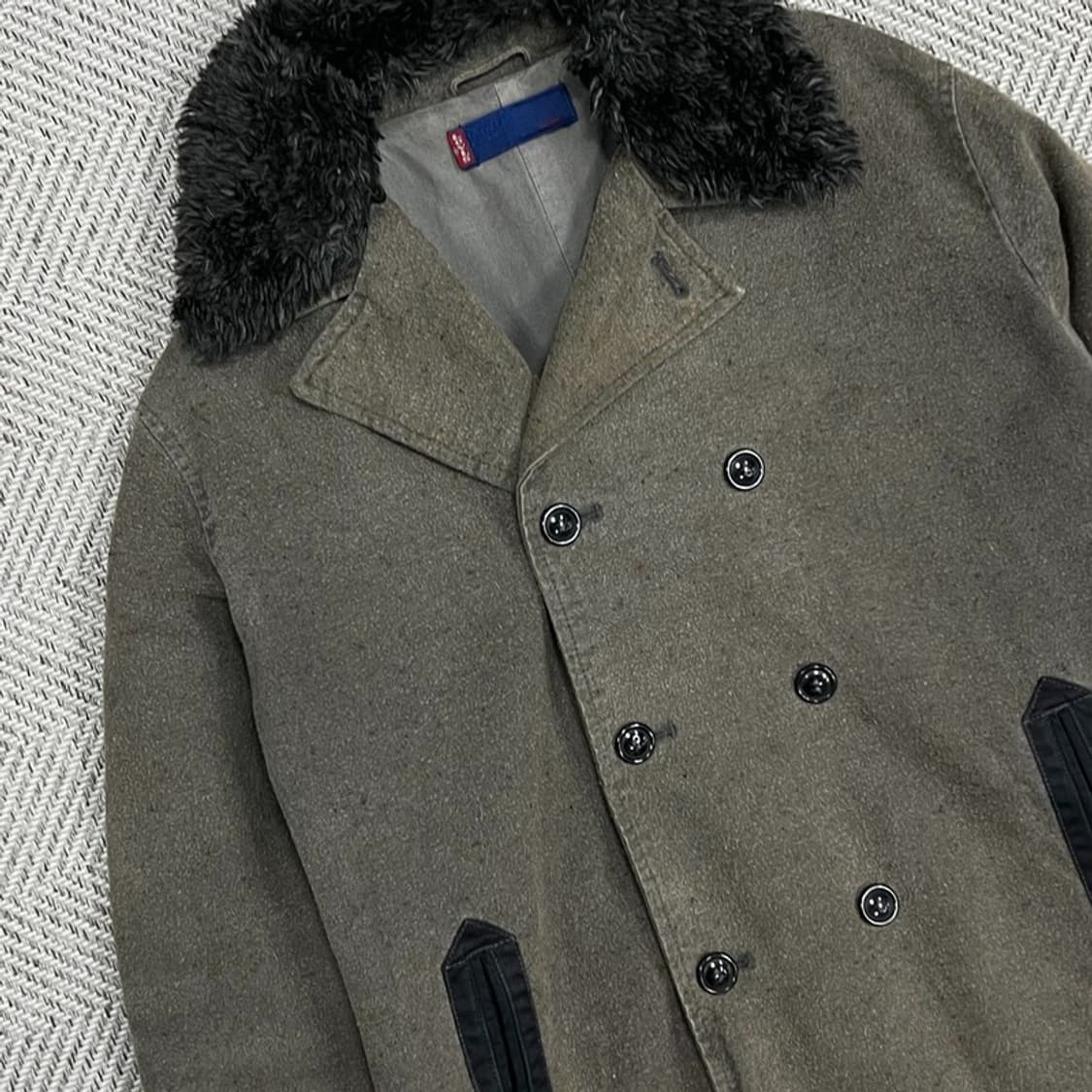 리바이스 더블버튼 퍼카라 자켓 v0867 상품이미지3