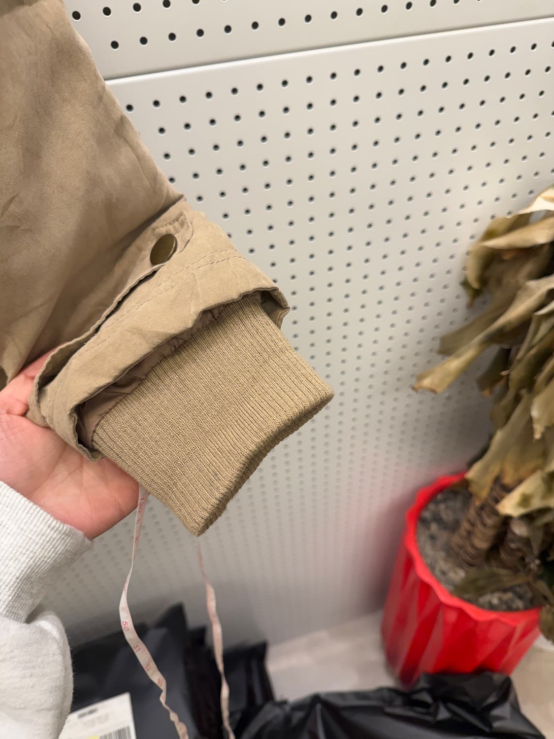 빈티지 y2k 퍼 야상 자켓 U286 상품이미지4