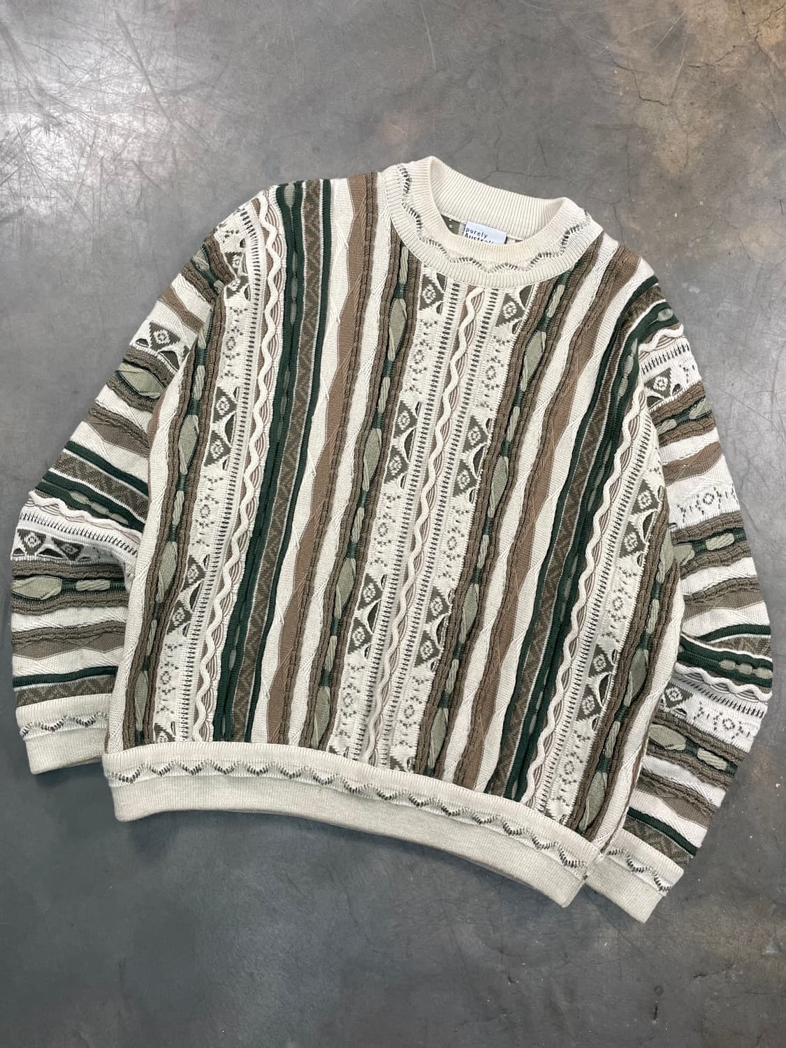 빈티지 케이블 니트 상품이미지2