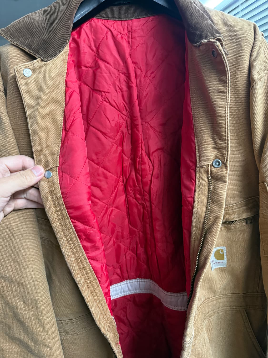 80년대 Carhartt 덕 워크코트 44R 상품이미지8