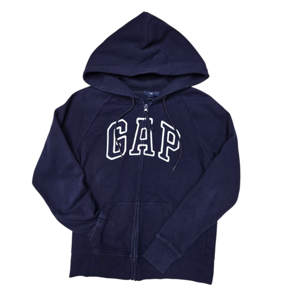 [프립]S/GAP 로고 후드 집업 네이비 상품이미지3